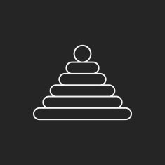baby toy bricks line icon N26