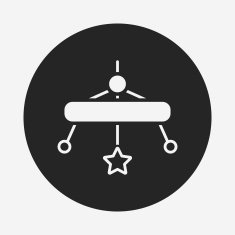 baby hanging icon N7