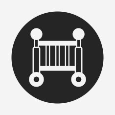 Baby bed icon N15