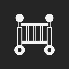 Baby bed icon N16