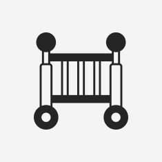 Baby bed icon N18