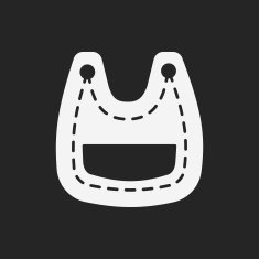 Baby bib icon N13