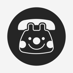 baby toy phone icon N2