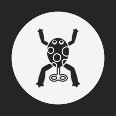 baby toy frog icon N4