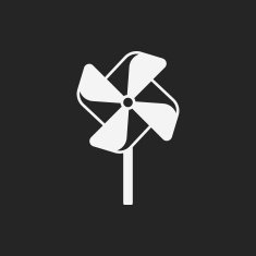baby toy windmill icon N4