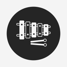 baby toy musical instruments icon N2