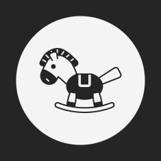 baby toy horse icon N11