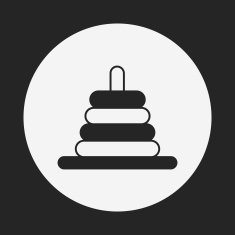 baby toy bricks icon N26