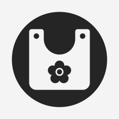 Baby bib icon N15