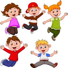 Happy Children Cartoon N3