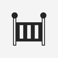 Baby bed icon N22