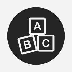 baby toy bricks icon N28