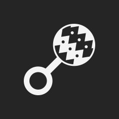 Baby Rattle Icon N31