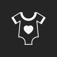 baby clothes icon N21