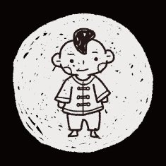 Chinese boy doodle N7