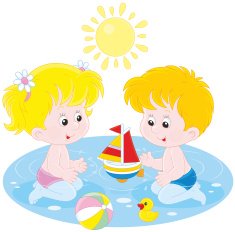 Children playing in water N3