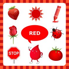 Learning Red color
