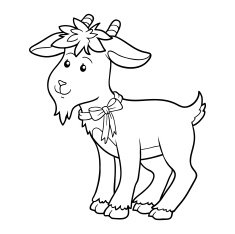 Coloring book (goat) N3