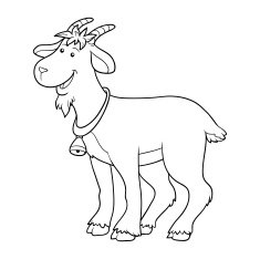 Coloring book (goat) N5