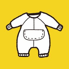 baby clothes doodle N33