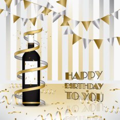 Birthday greeting card N3