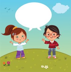 Two Kids Talking N2