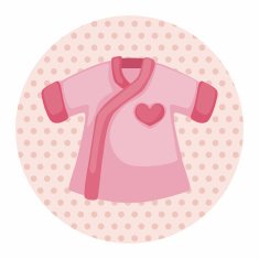 Baby clothes theme elements N45
