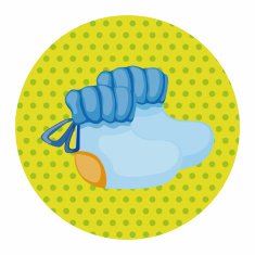 Baby clothes theme elements N46
