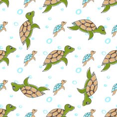 turtles in cartoon style N2