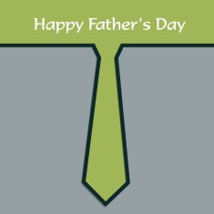 Ribbon in the form of a tie