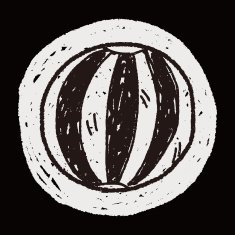 Doodle Beach Ball N12