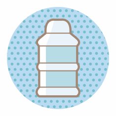 Feeding bottle theme elements N35