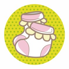 baby socks theme elements N7