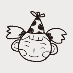 doodle birthday girl N8