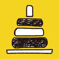 Doodle pyramid N7