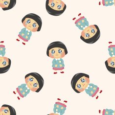 Kid seamless pattern N4