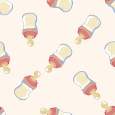 Feeding bottle seamless pattern N2