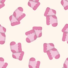 Baby supplies slippers seamless pattern N2
