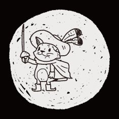 Puss In Boots doodle N4