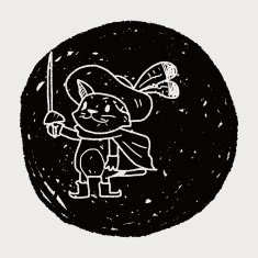 Puss In Boots doodle N5