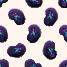 Baby Safety Seat cartoon seamless pattern background