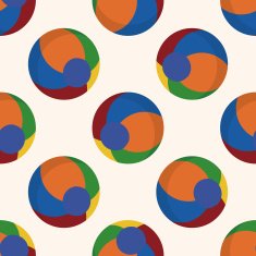 baby toy cartoon seamless pattern background N5