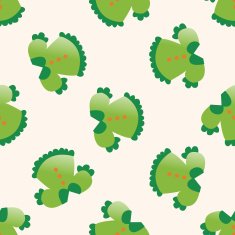 Baby clothes cartoon seamless pattern background N4
