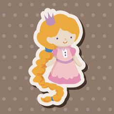 fairytale princess theme elements N114