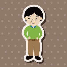 family boy character theme elements N48