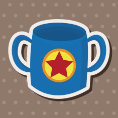 baby cup theme elements N4