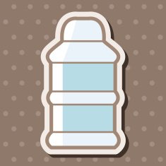 Feeding bottle theme elements N40