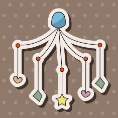 baby hanging theme elements N17