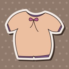 Baby clothes theme elements N52