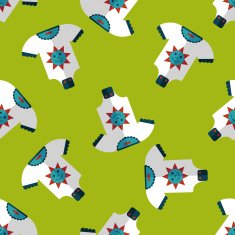 baby onesie flat icon eps10 seamless pattern background N4